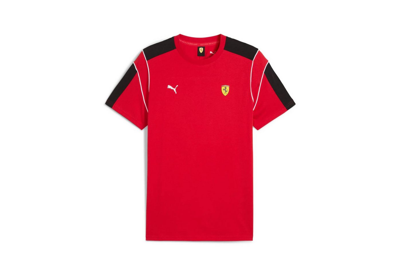 Ferarri T-Shirt Scuderia Ferrari Puma T-Shirt MT7 Rot Regular Fit markanten Akzenten Ferarri T-Shirt Scuderia Ferrari Puma T-Shirt MT7 Rot Regular Fit markanten Akzenten von Ferarri
