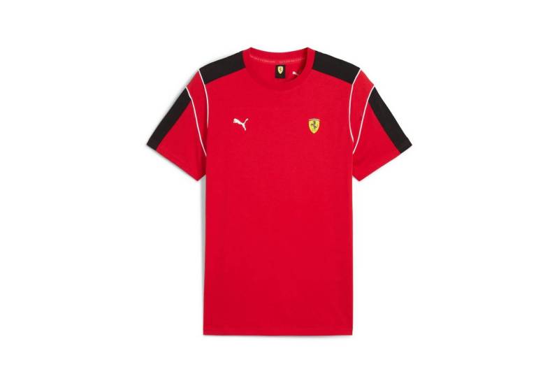 Ferarri T-Shirt Scuderia Ferrari Puma T-Shirt MT7 Rot Regular Fit markanten Akzenten Ferarri T-Shirt Scuderia Ferrari Puma T-Shirt MT7 Rot Regular Fit markanten Akzenten von Ferarri
