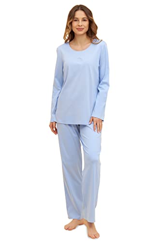 Féraud Pyjama mit Prägemotiv Langarm 100% Baumwolle 3883013 42 11998 von Féraud