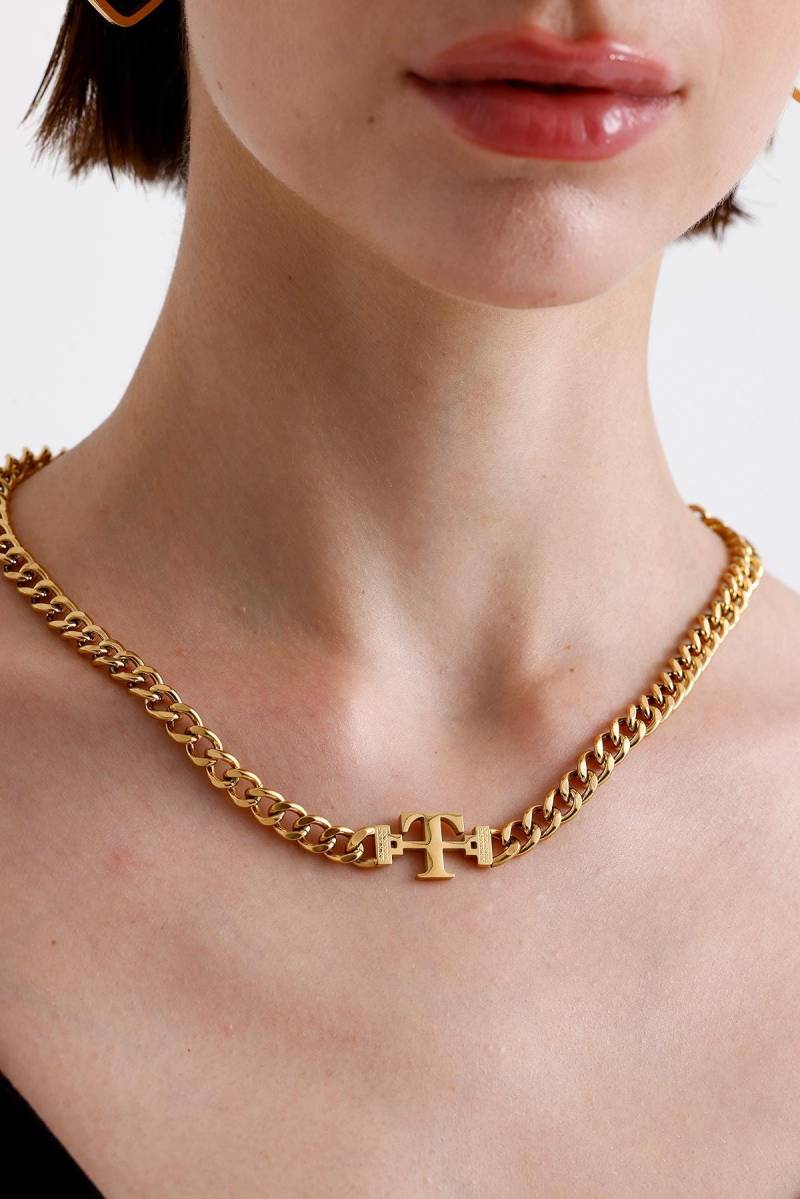 14K Gold Panzerkette Halskette, Kette Für Frauen, Alltägliche Zierliche Goldkette Geschenk Mama, Bestes Sie von FerayeLondon