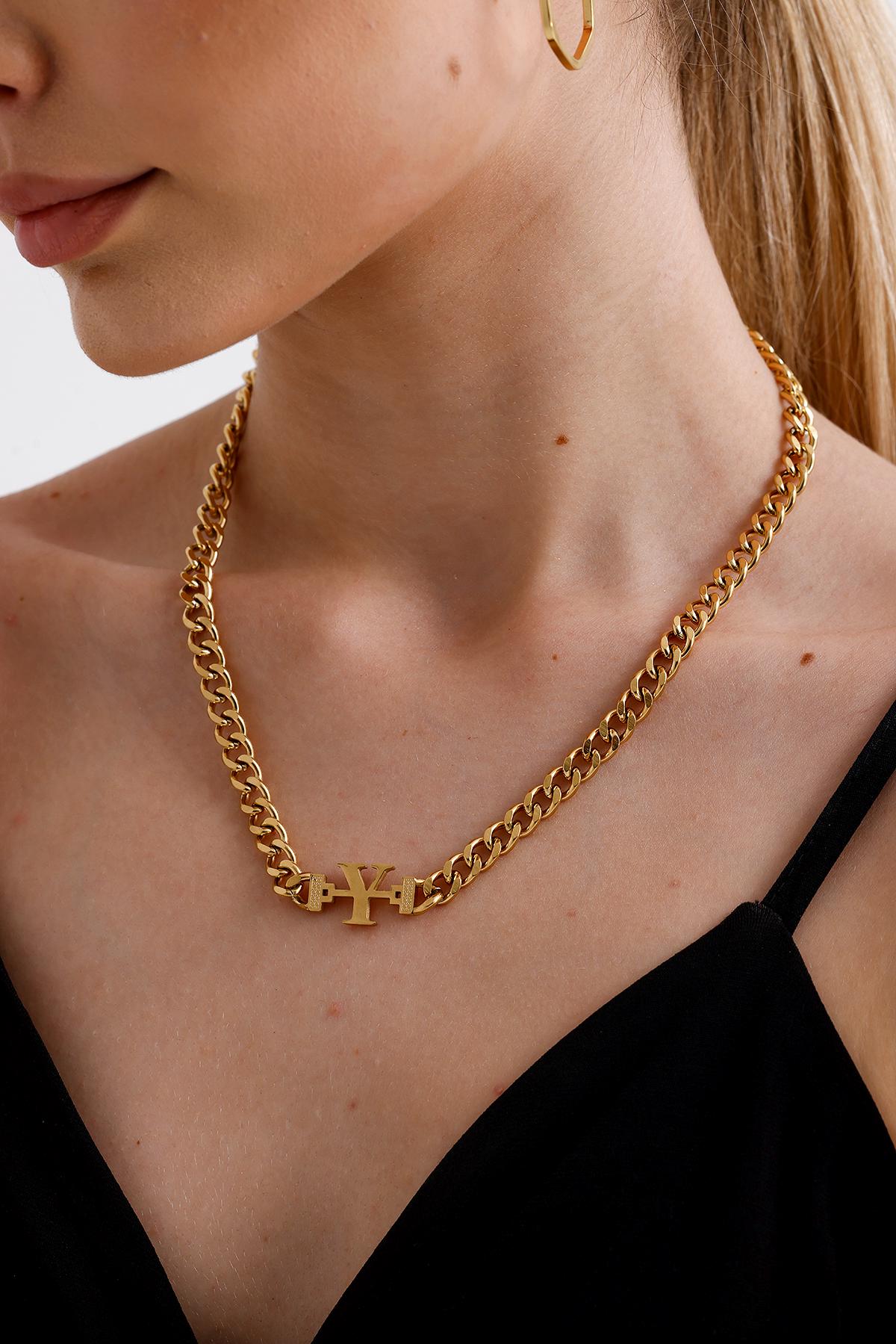 14K Gold Panzerkette Halskette, Kette Für Frauen, Alltägliche Zierliche Goldkette Geschenk Mama, Bestes Sie von FerayeLondon