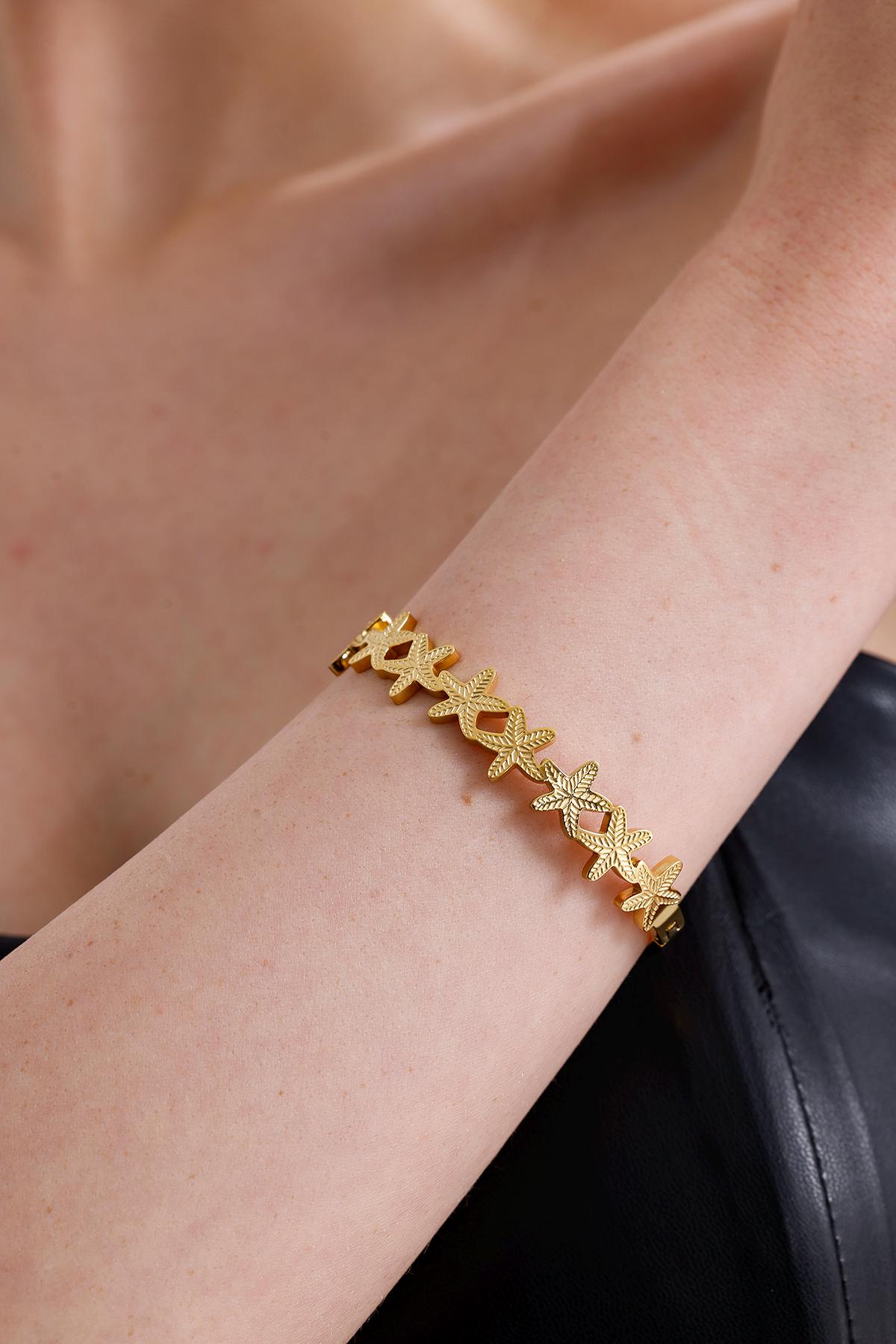 Gold Seestern Armband 18K Filled Armspange von FerayeLondon