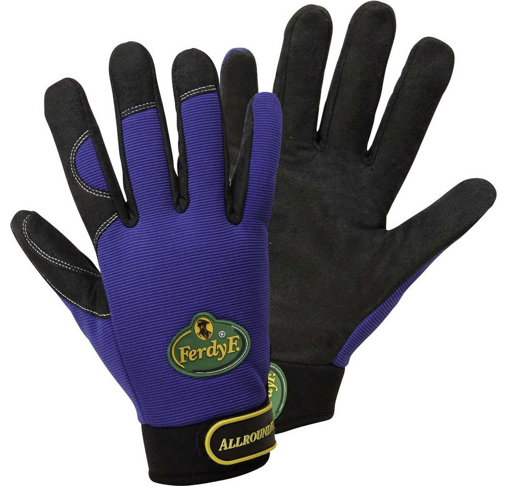 FerdyF. Arbeitshandschuhe FerdyF. Gants Mechanics Allrounder 1900-11 Clarino®-Kunstleder Montage von FerdyF.