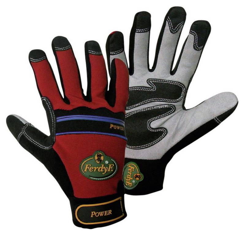 FerdyF. Arbeitshandschuhe FerdyF. Mechanics POWER 1910-8 Clarino®-Kunstleder Montagehandschuh Gr von FerdyF.