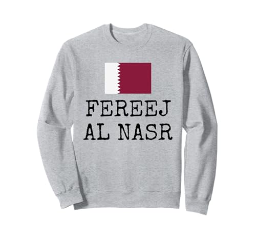 Fereej Al Nasr Country Katar Familienausflug Kinder Männer Frauen Sweatshirt von Fereej Al Nasr City Qatar Vacation Toddler Name