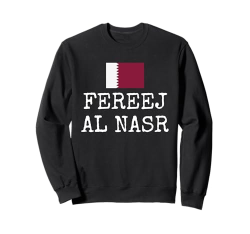 Fereej Al Nasr Country Katar Familienausflug Kinder Männer Frauen Sweatshirt von Fereej Al Nasr City Qatar Vacation Toddler Name