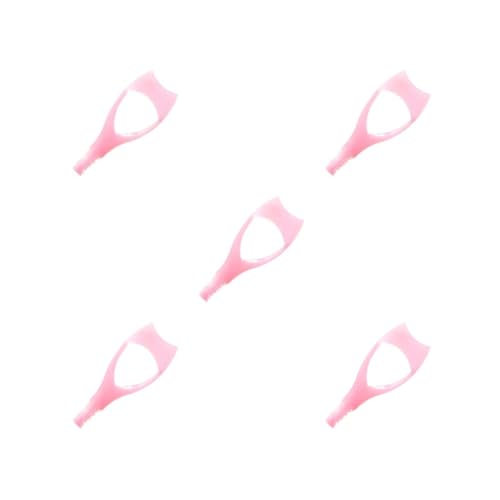 5 Set Frauen 3 in 1 Mascara Shield Tragbare Natürliche Wimpern Lockenwickler Applikator Guide Guard Eye Lash Make-up Zubehör Beauty Supplies von Feriuzymix