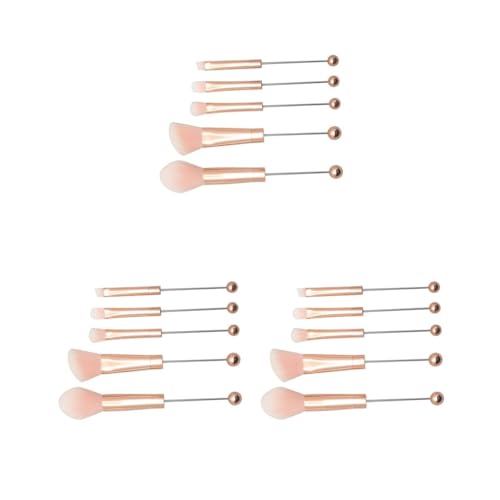 Lidschatten-Pinsel-Set mit Perlen, Augenbrauen-Make-up-Pinsel-Set für Damen, Erwachsene, Schwester, 3 Stück von Feriuzymix