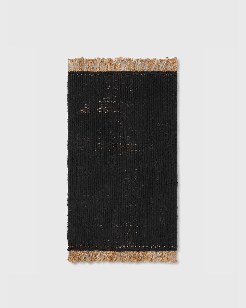 Ferm LIVING Block Mat men Home deco black in Größe:ONE SIZE von Ferm LIVING