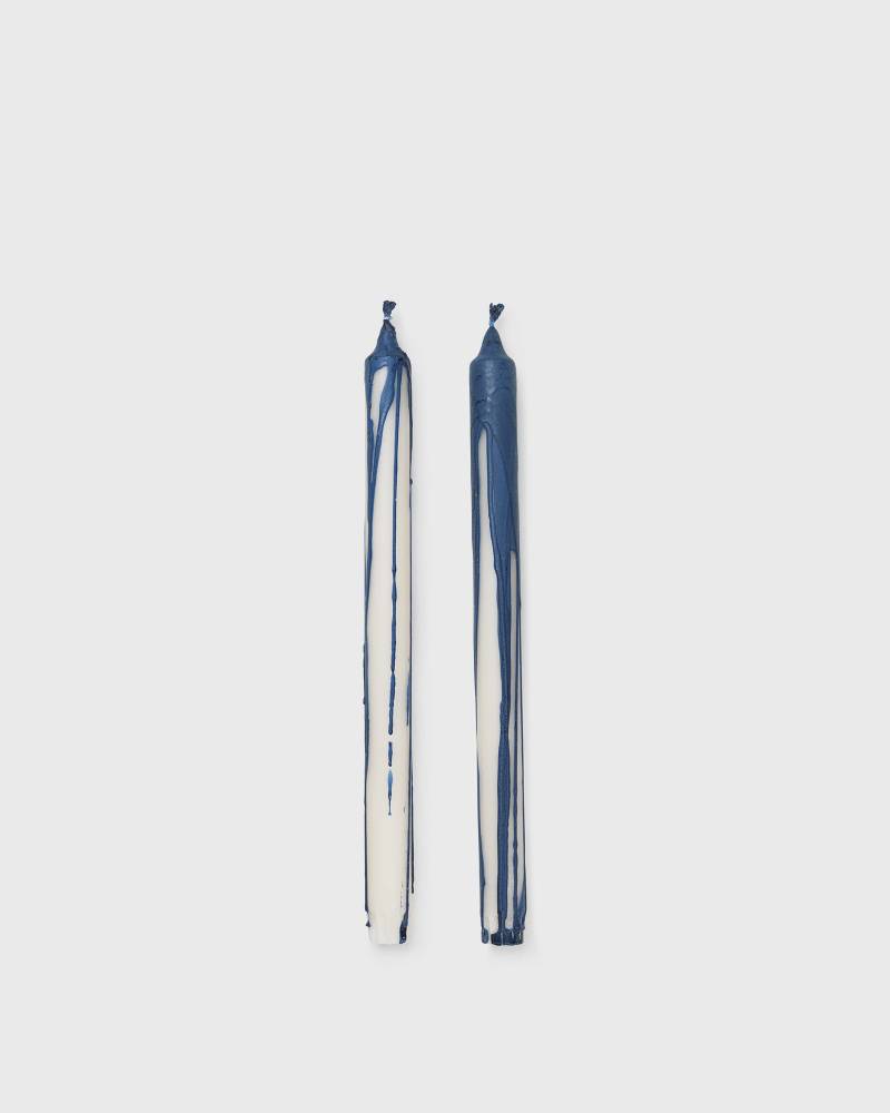 Ferm LIVING Dryp Candles - Set of 2 men Home deco blue in Größe:ONE SIZE von Ferm LIVING
