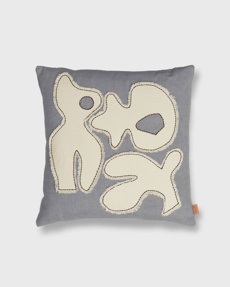 Ferm LIVING Figure Cushion men Textile grey in Größe:ONE SIZE von Ferm LIVING
