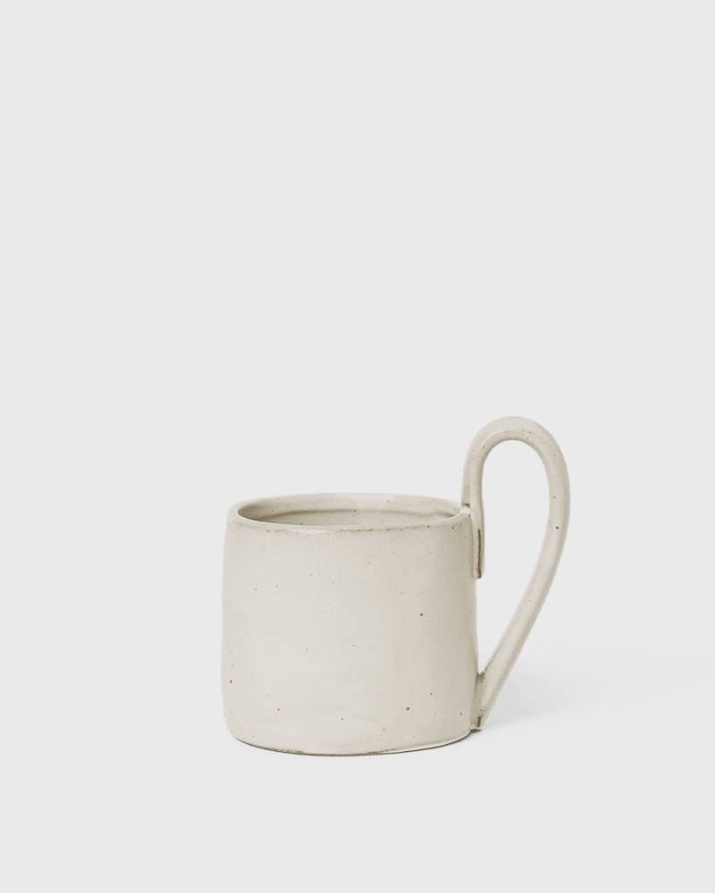 Ferm LIVING Flow Mug men Kitchen- & Tableware white in Größe:ONE SIZE von Ferm LIVING