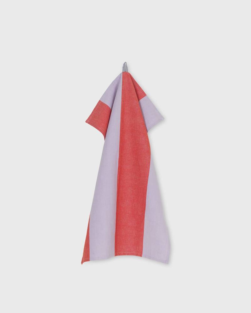 Ferm LIVING Hale Tea Towel men Bathing red in Größe:ONE SIZE von Ferm LIVING