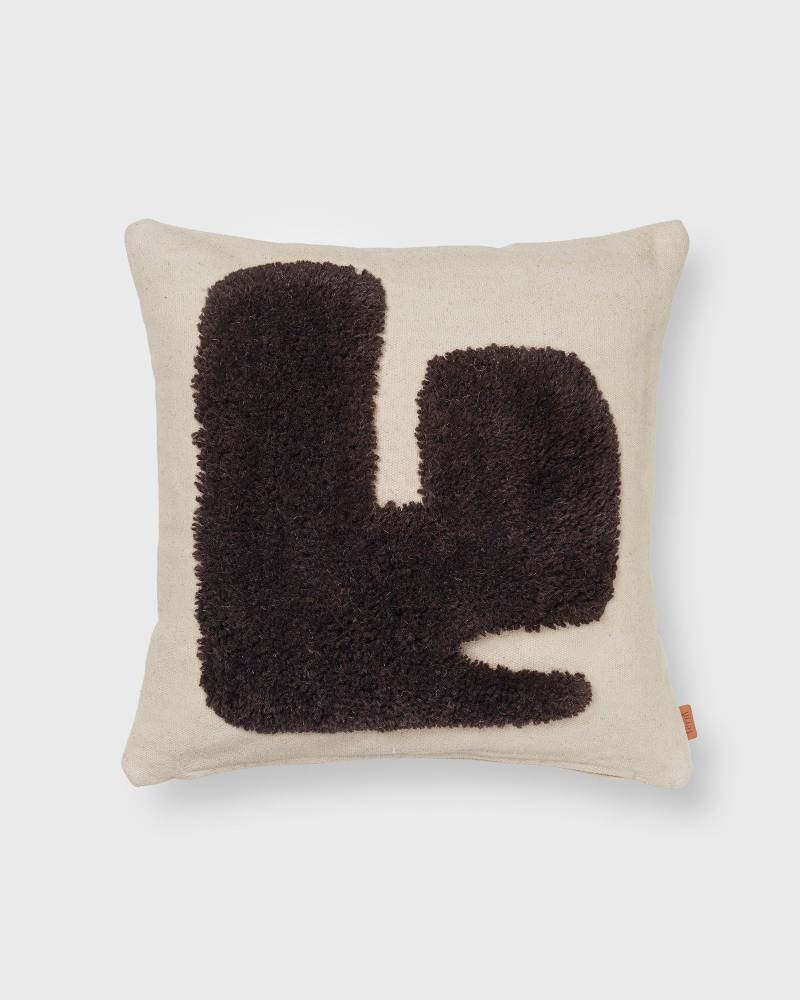 Ferm LIVING Lay Cushion men Textile brown|beige in Größe:ONE SIZE von Ferm LIVING