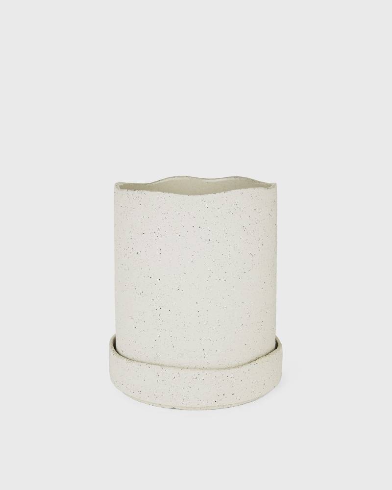 Ferm LIVING Uneru Pot Ø16 men Home deco white in Größe:ONE SIZE von Ferm LIVING