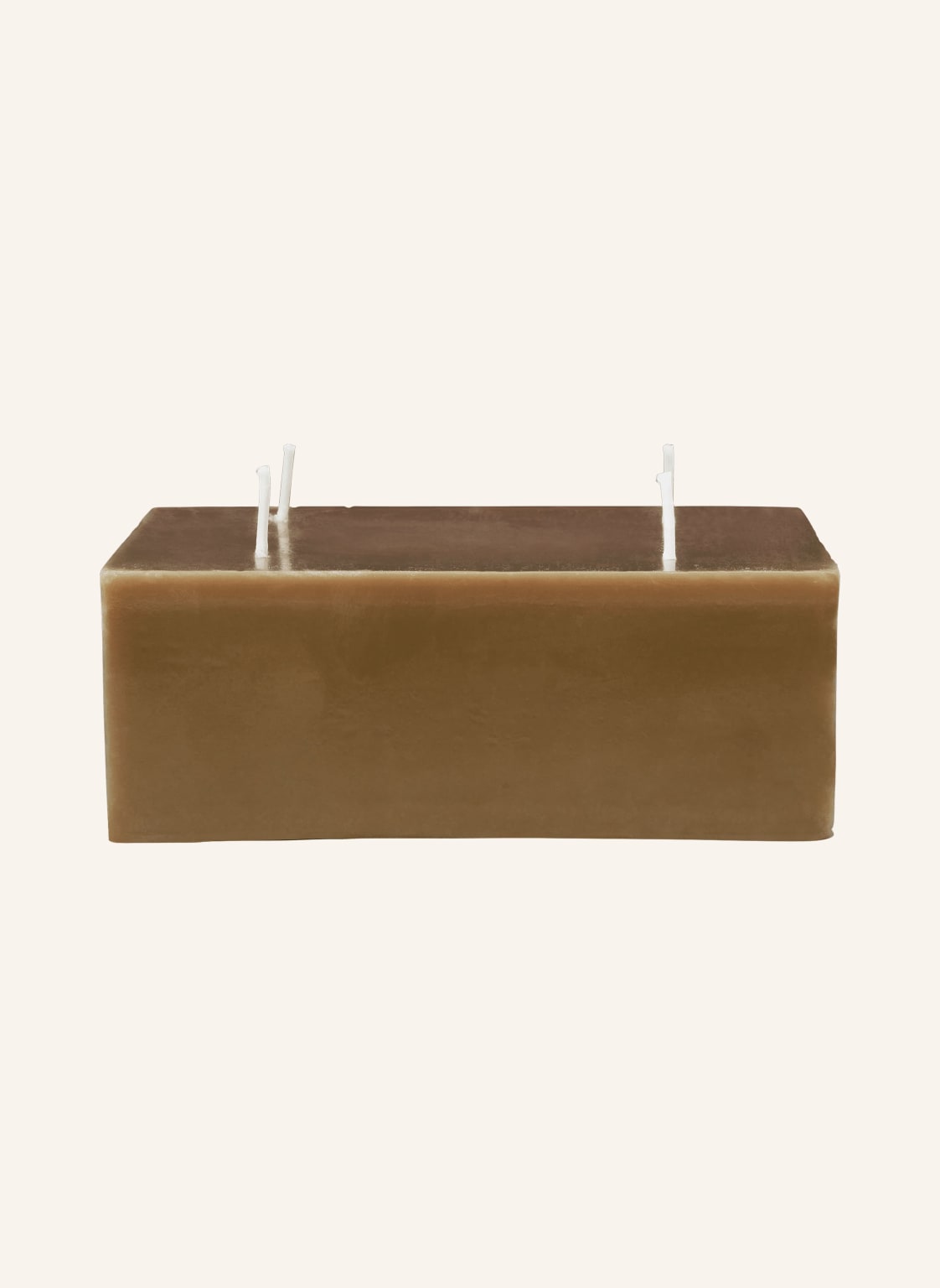Ferm Living Kerze Burren Large gold von Ferm LIVING