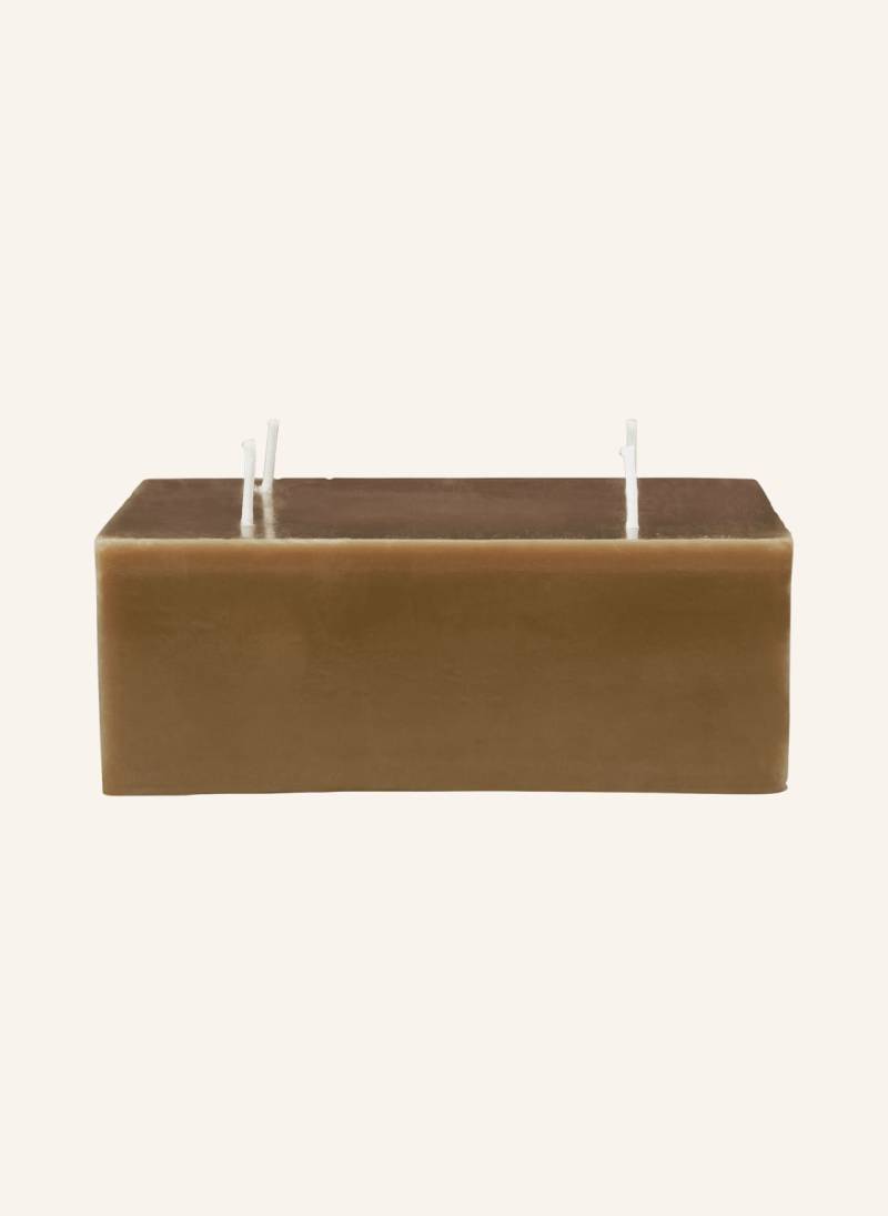 Ferm Living Kerze Burren Large gold von Ferm LIVING