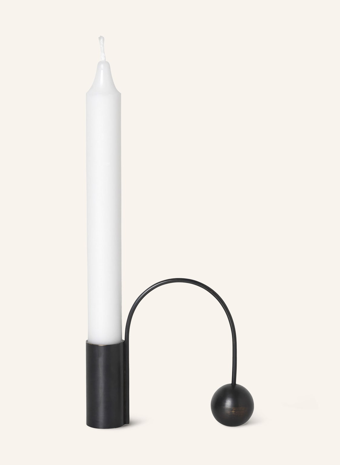 Ferm Living Kerzenhalter Balance schwarz von Ferm LIVING