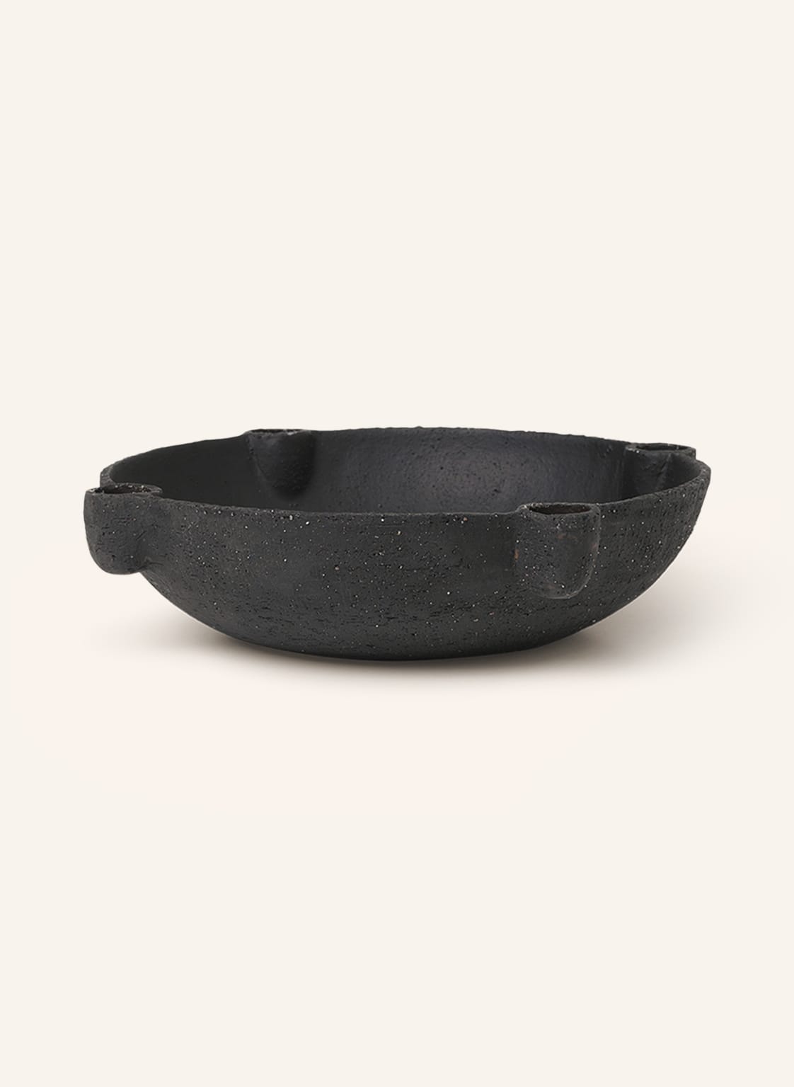 Ferm Living Kerzenhalter Bowl L grau von Ferm LIVING