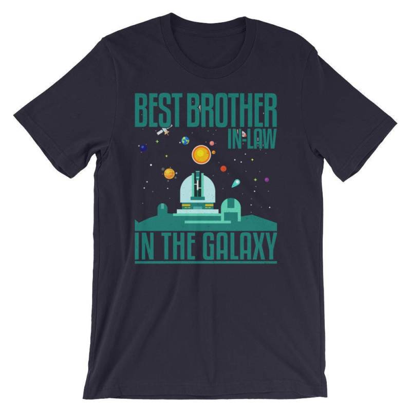 Am Besten Sie Schwager in Der Galaxy-Tshirt. Teil Von Set Für Beste Familie Im Recht - Mutter, Vater, Bruder, Schwester, Tochter Und Sohn Gesetz von FermosApparelShop