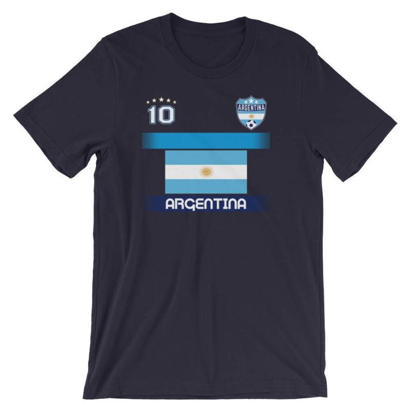Argentinien Trikot National Flagge Shirt, Wm Fan Bekleidung von FermosApparelShop