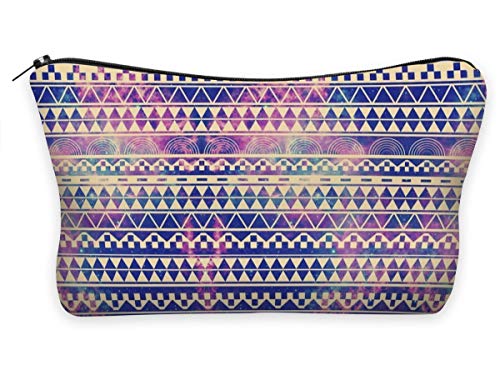 Federmäppchen Kosmetiktasche Federtasche Stiftemappe Make Up Täschchen Full Print All Over Bag Fresh Aztekische Galaxie Aztec Galaxy [009] von Ferocity