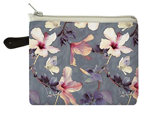 Schlüsselanhänger Nähset Portemonnaie Schlüsseletui Schlüsselmäppchen Schlüsseltasche Blume bunt Flower 2 [024] von Ferocity