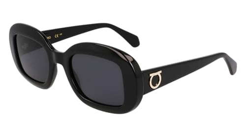 FERRAGAMO, GAFAS DE SOL, SF2038SE, 51-140-22, BLACK, Oval von Ferragamo
