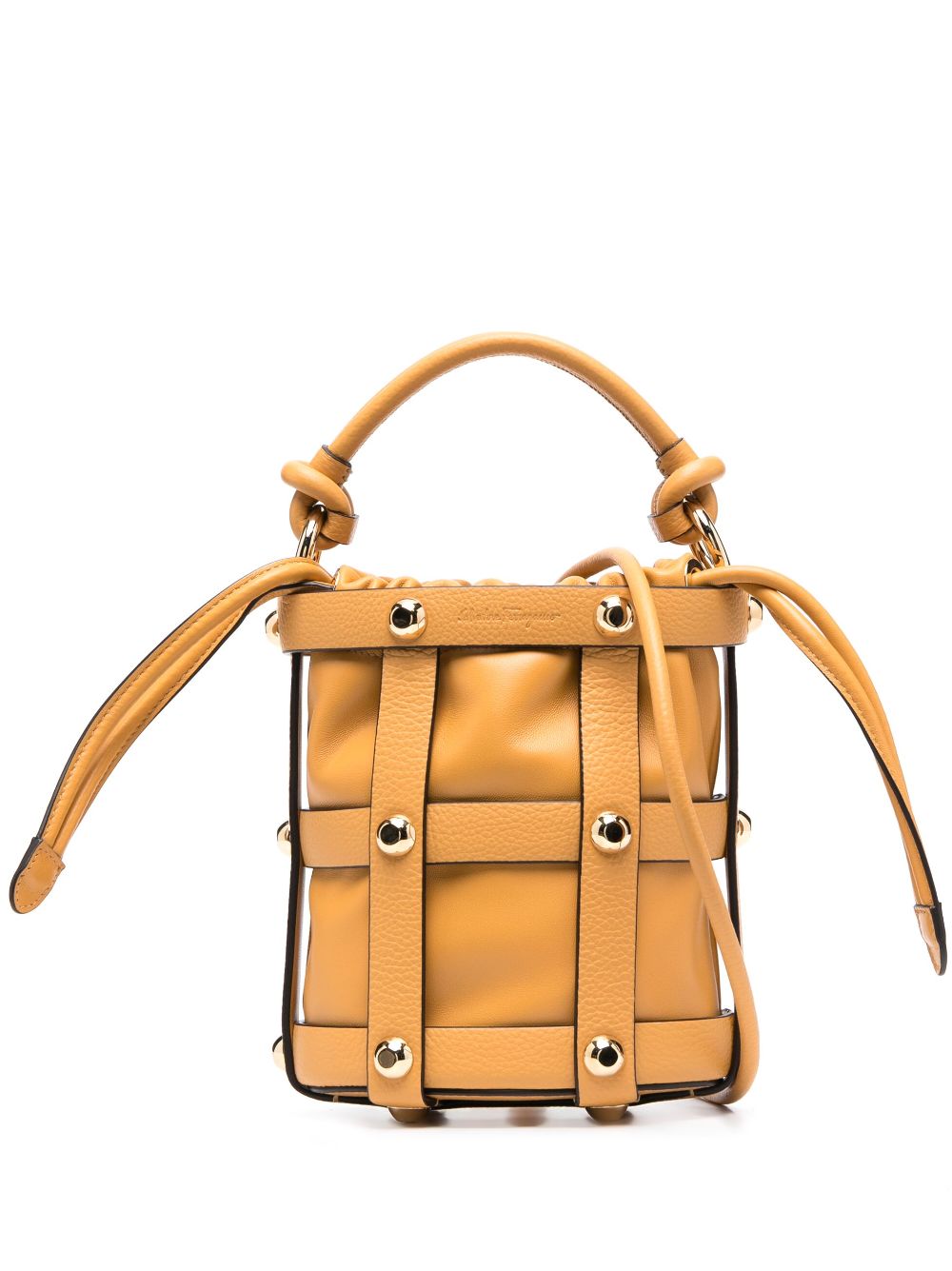 Ferragamo Beuteltasche aus Kalbsleder - Nude von Ferragamo