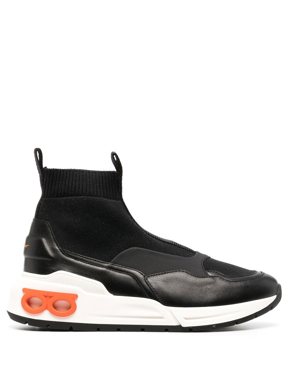 Ferragamo Cosma Sock-Sneakers - Schwarz von Ferragamo