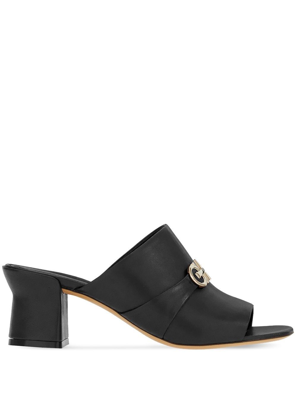 Ferragamo Double Gancini Sandalen 55mm - Schwarz von Ferragamo