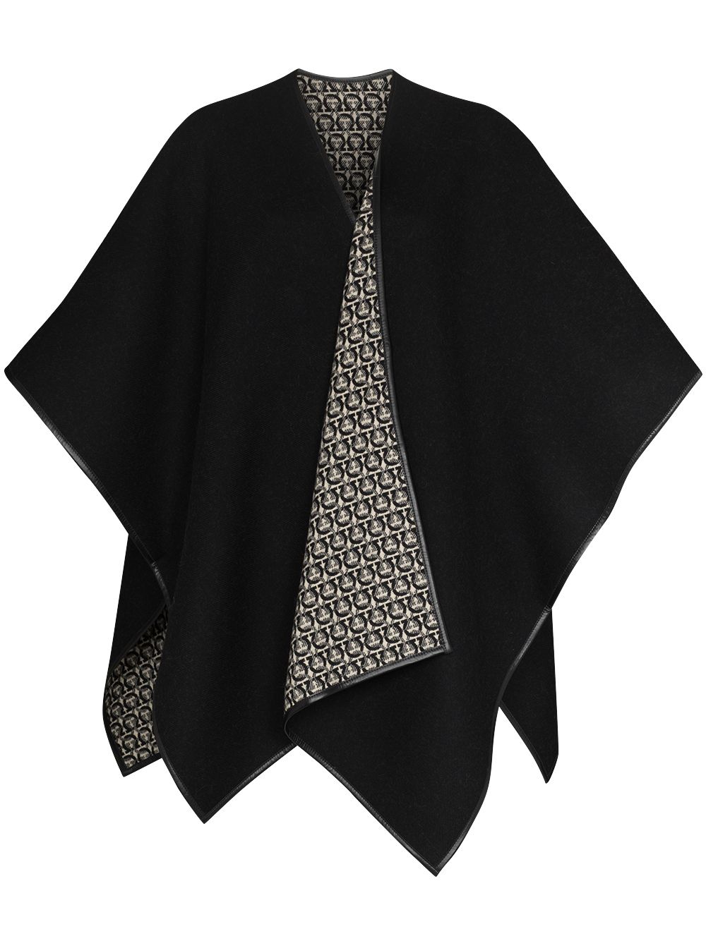 Ferragamo Gancini Cape - Schwarz von Ferragamo