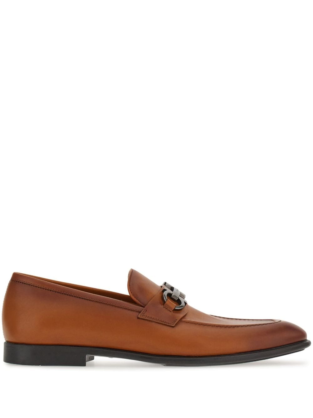 Ferragamo Loafer mit Gancini-Schild - Braun von Ferragamo