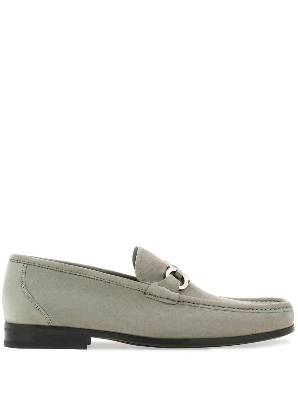 Ferragamo Loafer mit Gancini-Schild - Grau von Ferragamo