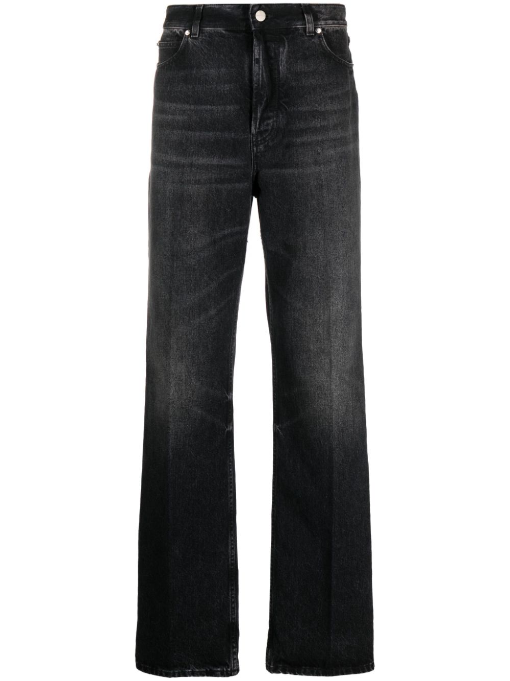 Ferragamo Jeans mit gravierten Logo-Knöpfen - Schwarz von Ferragamo