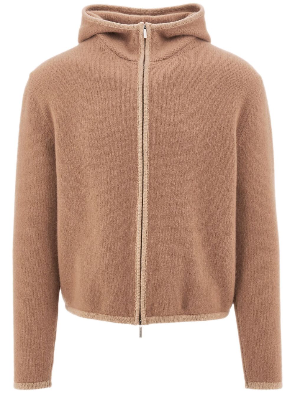 Ferragamo Kapuzenjacke aus Kaschmir - Nude von Ferragamo