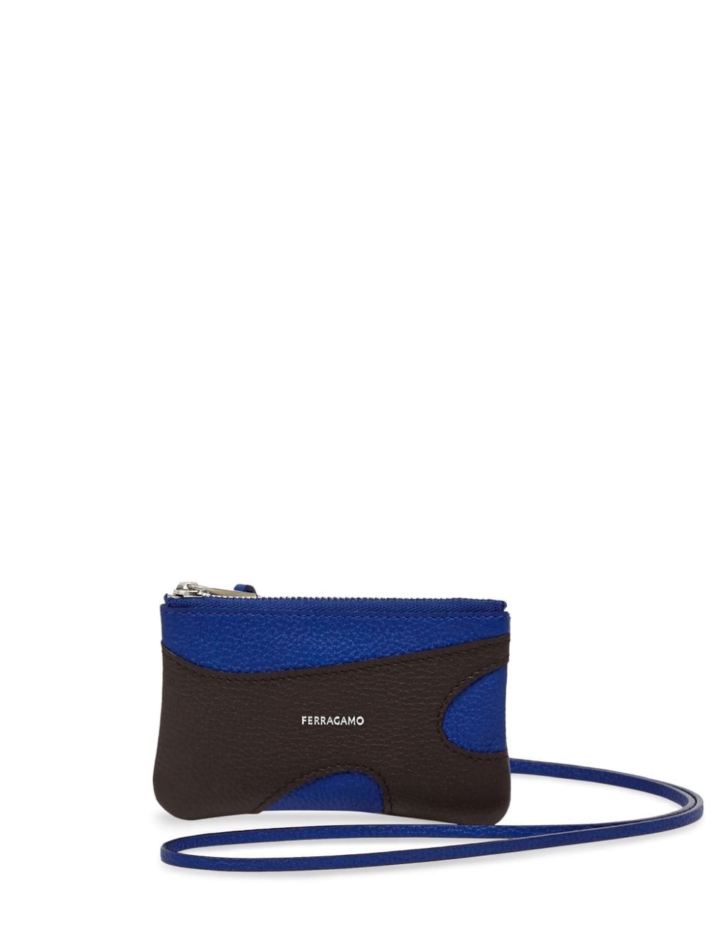 Ferragamo Kartenetui mit Cut-Outs - Braun von Ferragamo