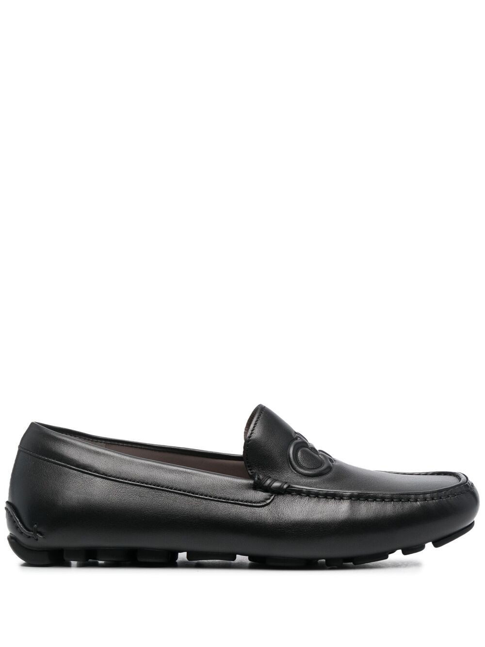 Ferragamo Loafer mit Gancini-Prägung - Schwarz von Ferragamo