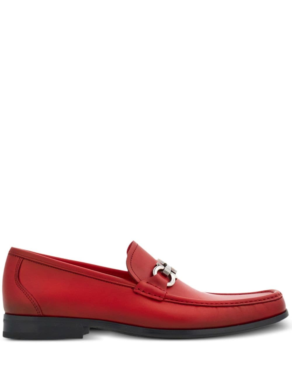 Ferragamo Loafer mit Gancini-Schild - Rot von Ferragamo