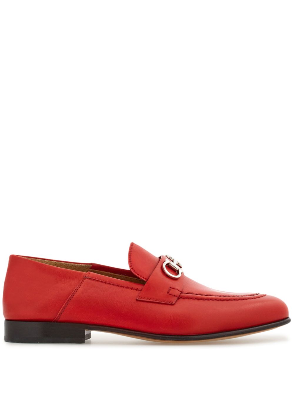 Ferragamo Loafer mit Gancini-Spange - Rot von Ferragamo