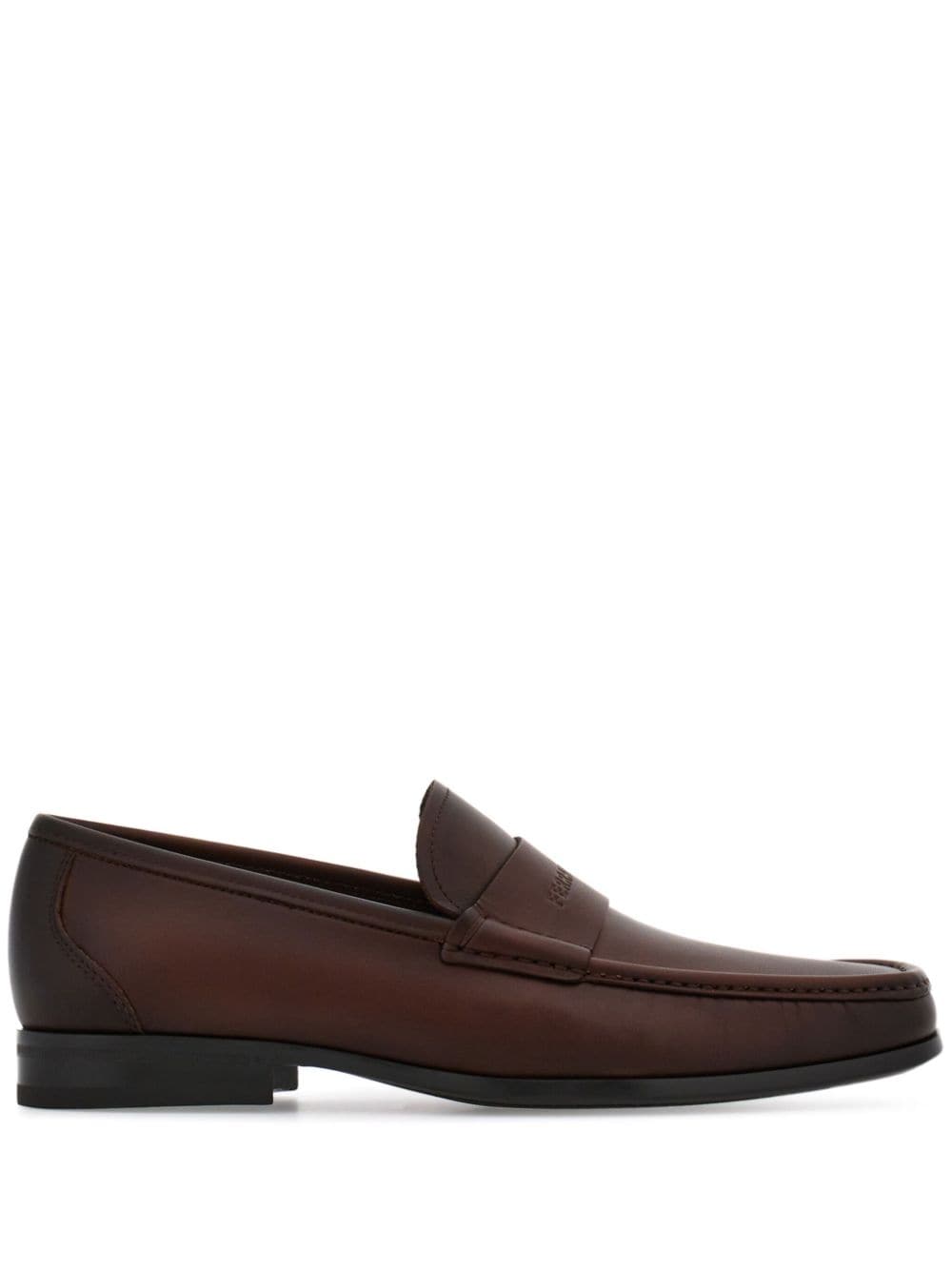 Ferragamo Loafer mit Logo-Prägung - Braun von Ferragamo