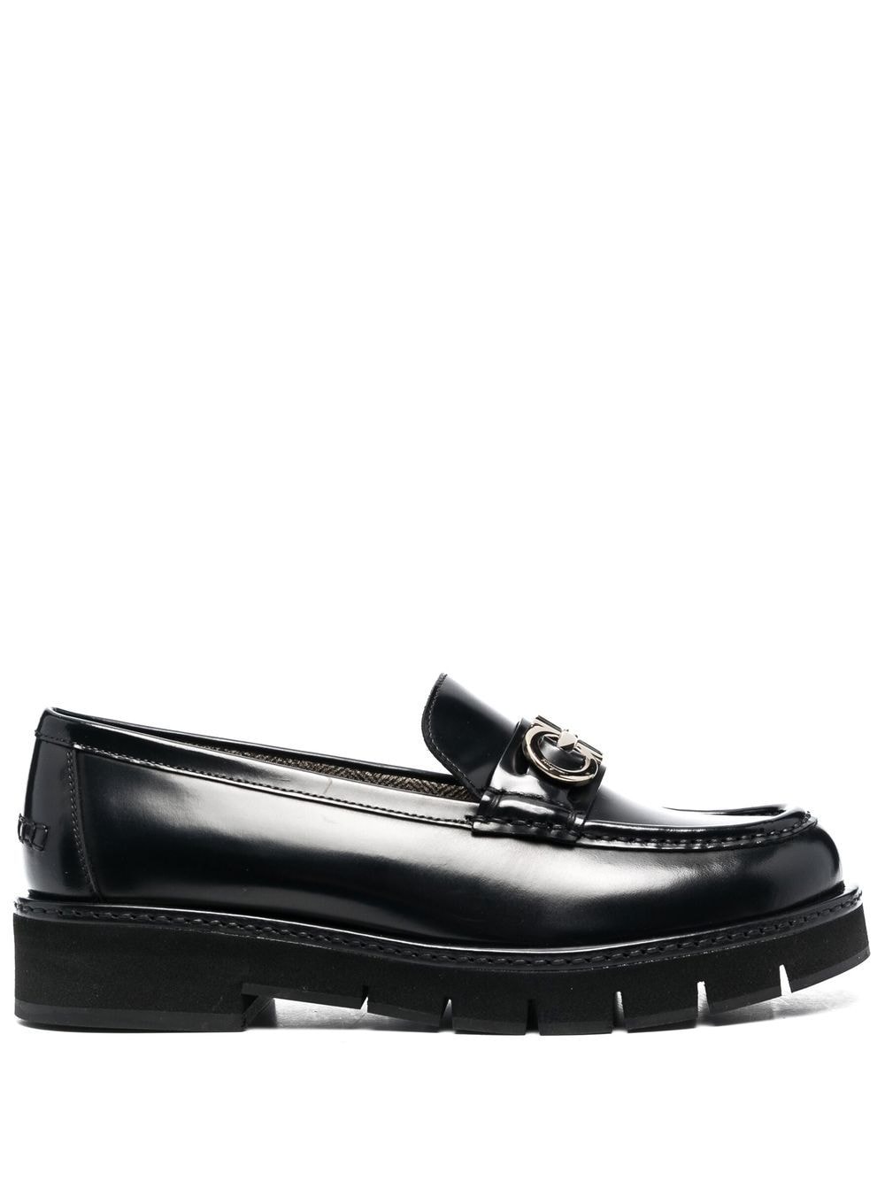 Ferragamo Ofelia Gancini Loafer - Schwarz von Ferragamo