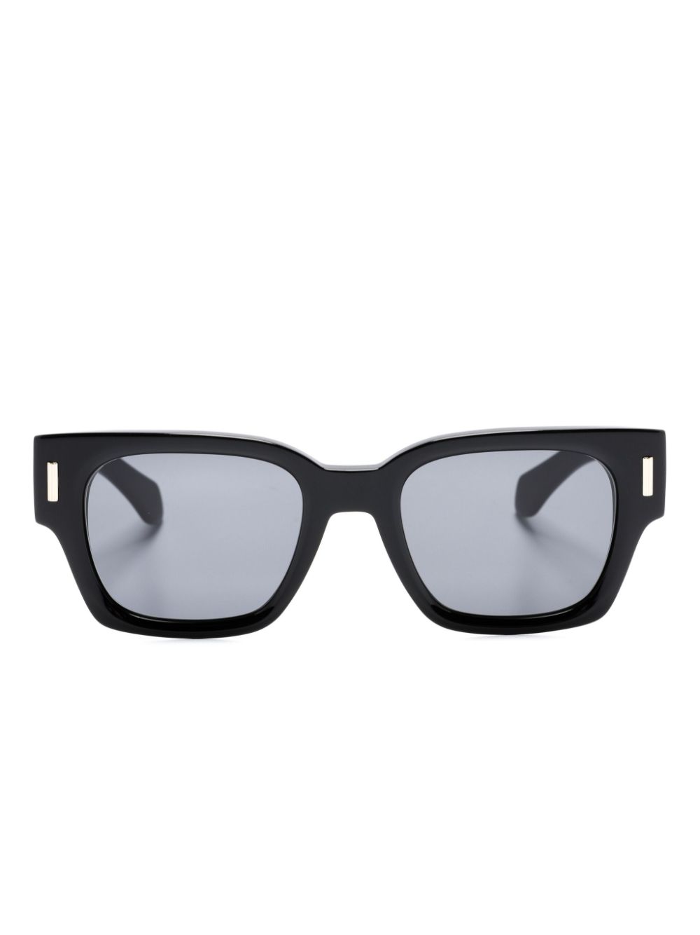 Ferragamo Sonnenbrille mit eckigem Gestell - Schwarz von Ferragamo