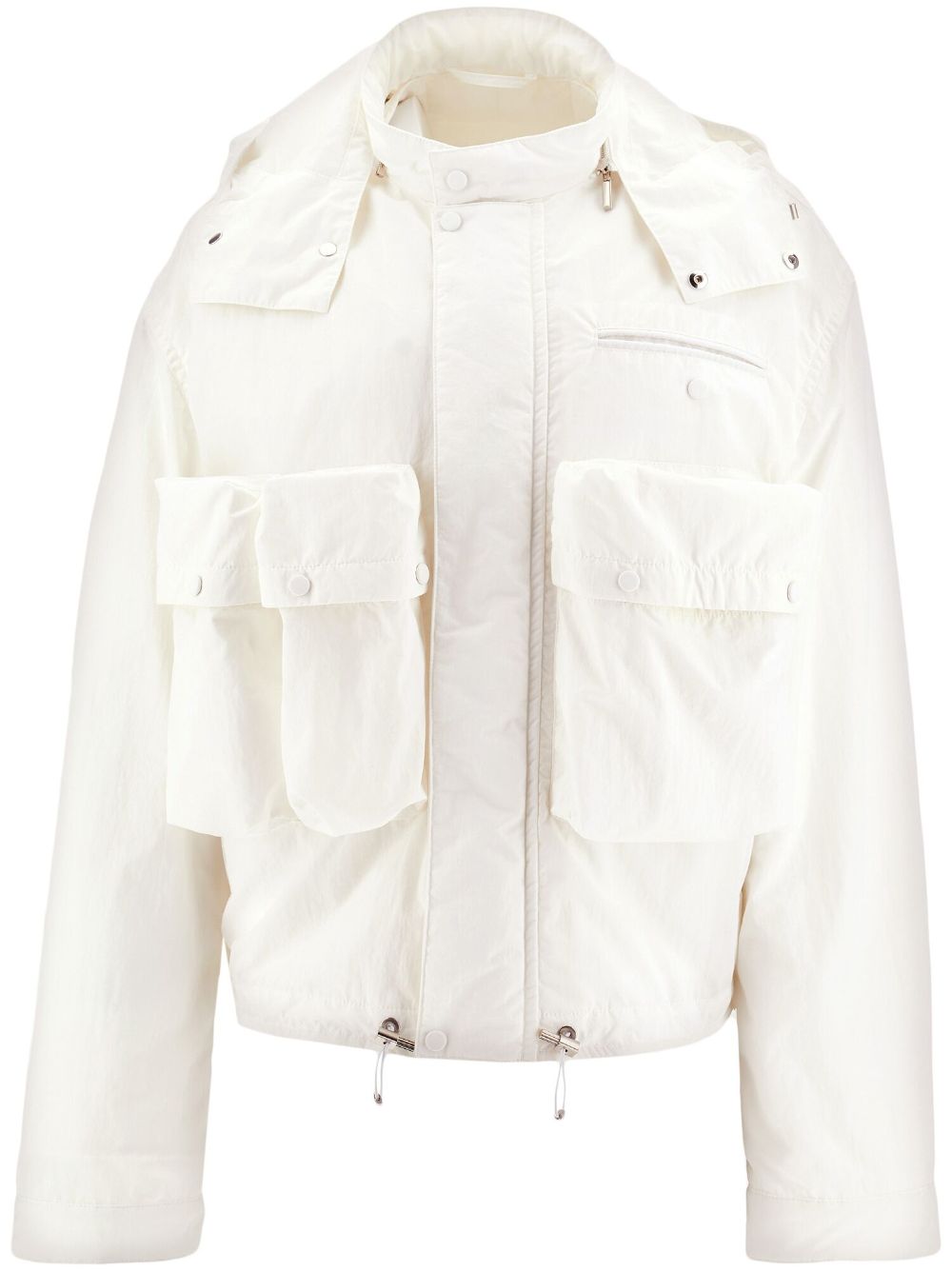 Ferragamo Jacke mit abnehmbarer Kapuze - Weiß von Ferragamo
