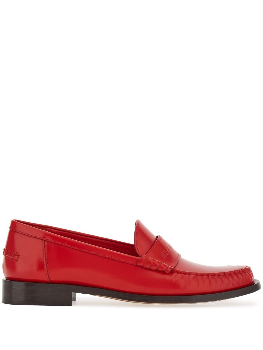 Ferragamo Penny-Loafer mit Logo - Rot von Ferragamo