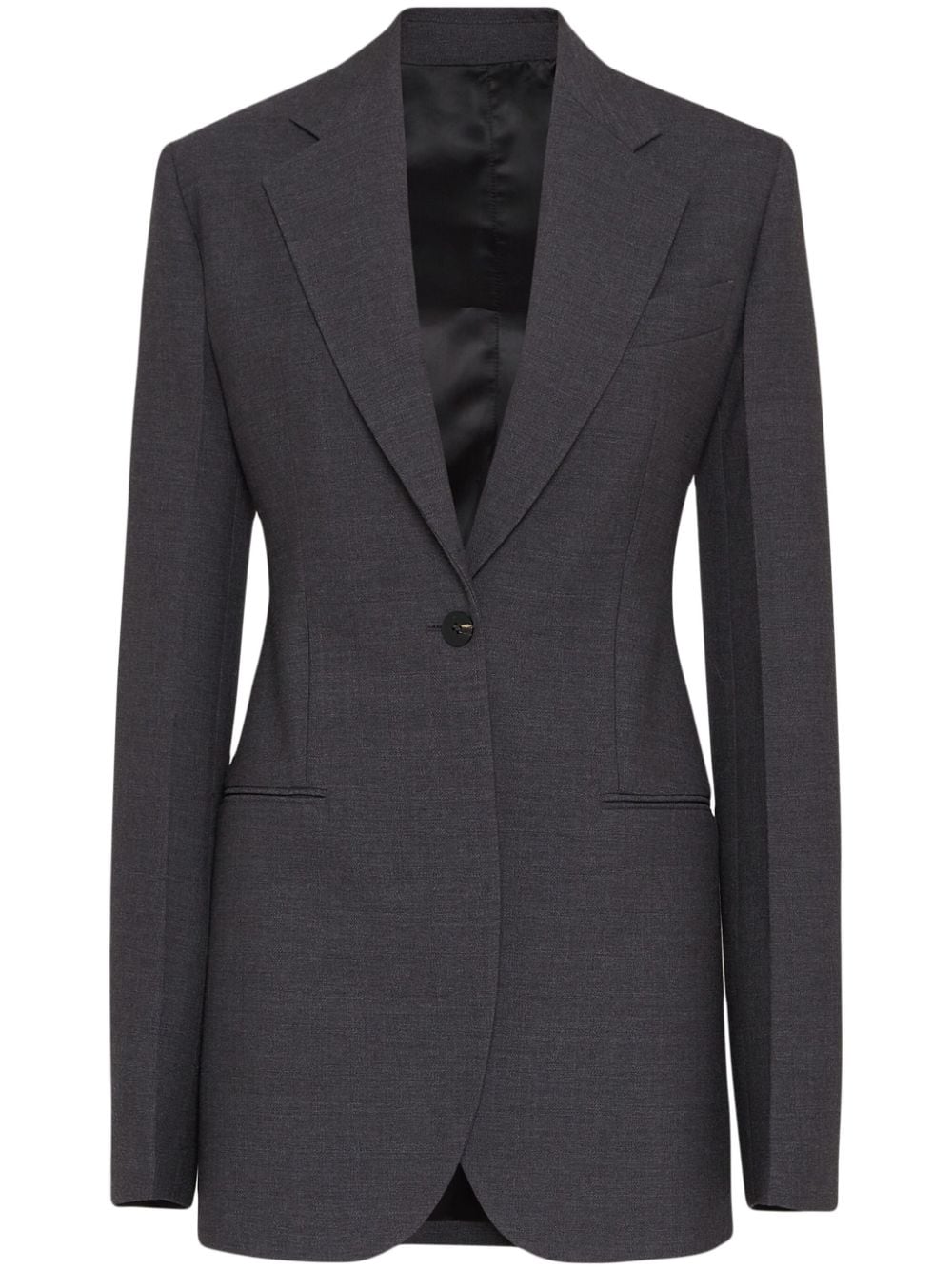 Ferragamo Einreihiger Blazer - Grau von Ferragamo