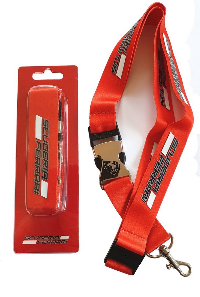 Ferrari Schlüsselanhänger Scuderia Schlüsselband Schlüsselanhänger Lanyard Key Chain Long von Ferrari