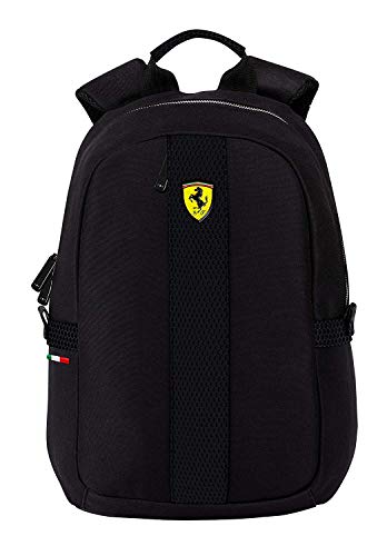 Ferrari Unisex Kinder Zaino Rucksack, Schwarz, Einheitsgröße von Ferrari