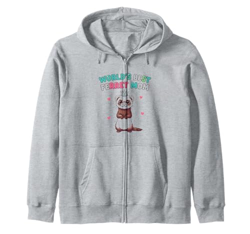 Best Frettchen Mom Funny Animal Lover Cute Pet Owner for Women Kapuzenjacke Best Frettchen Mom Funny Animal Lover Cute Pet Owner for Women Kapuzenjacke von Ferret Mom Pet Lover Apparel
