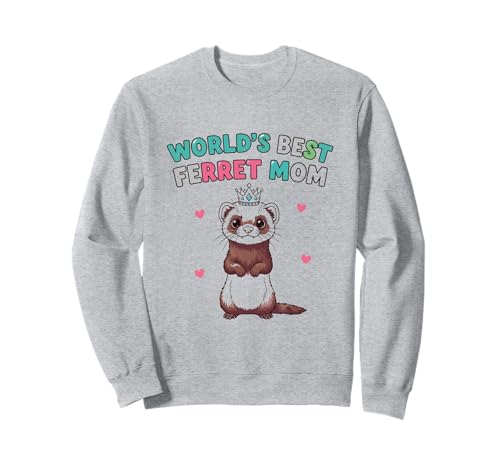Best Frettchen Mom Funny Animal Lover Cute Pet Owner for Women Sweatshirt Best Frettchen Mom Funny Animal Lover Cute Pet Owner for Women Sweatshirt von Ferret Mom Pet Lover Apparel